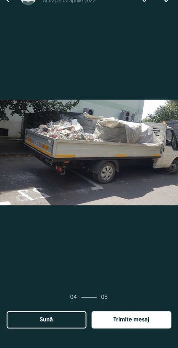 Debarasez evacuez moloz mobila deseuri constructii crengi debarasez or