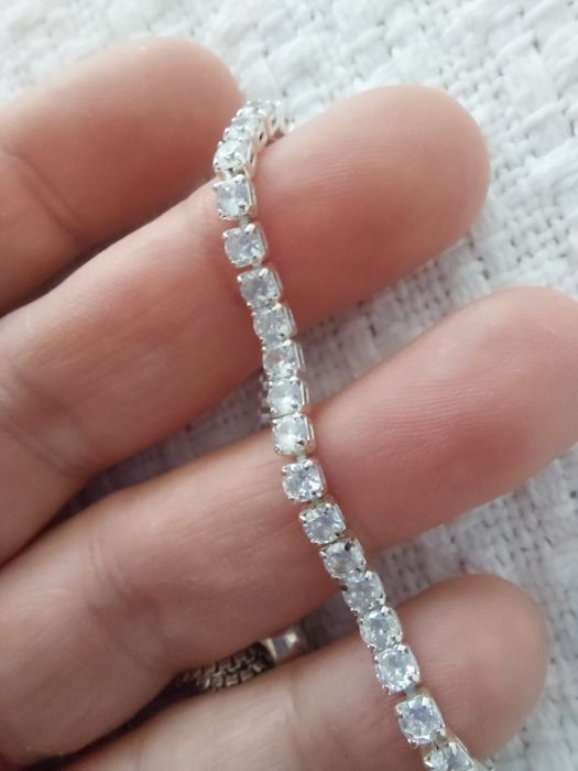 Bratara  tennis stralucitoare argint 925