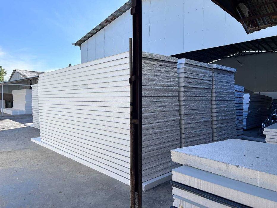 Sendvich panellar ishlab chiqaruvchidan, zavod. (сэндвич/сенвич панел)