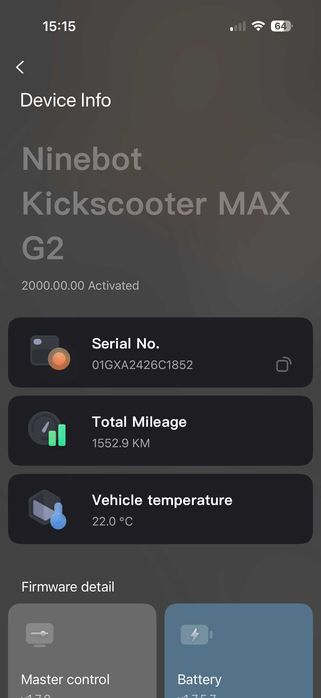 Trotinetă electrică Segway Ninebot MAX G2