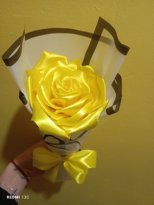 Сатенени вечни  букети