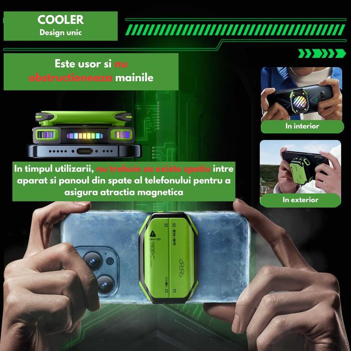 Cooler telefon Gaming , Tehnologie nouă de răcire a telefonului