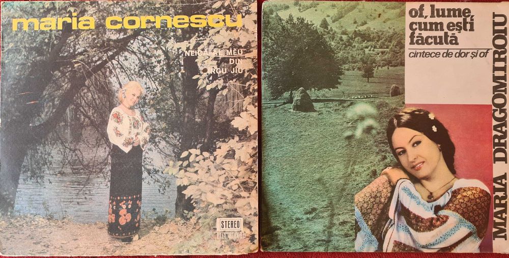 Discuri de muzica populara Electrecord stereo