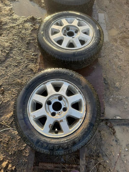 Титанка с покрышкой комплект зимни