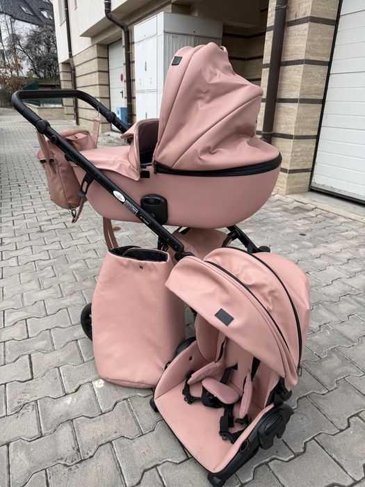 Бебешка количка 2в1 ANEX E/type цвят peach