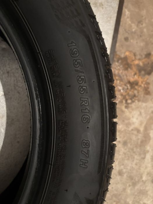 Vand 2 anvelope 195/55/16 vara brigestone dot 2024
