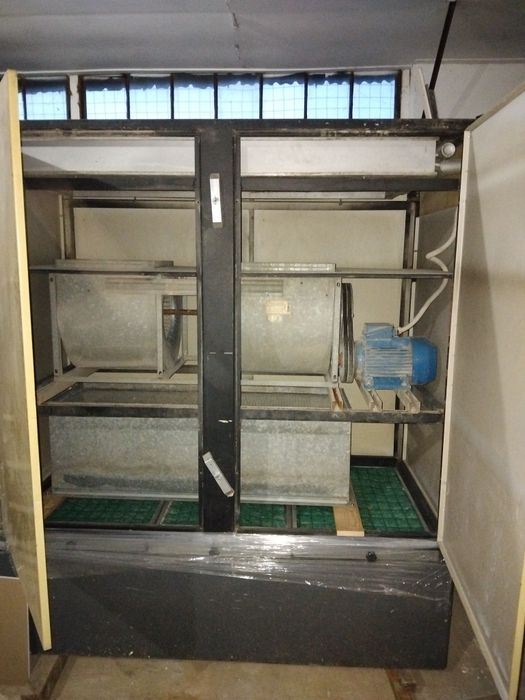 Cabina de vopsit tâmplărie front aspirant