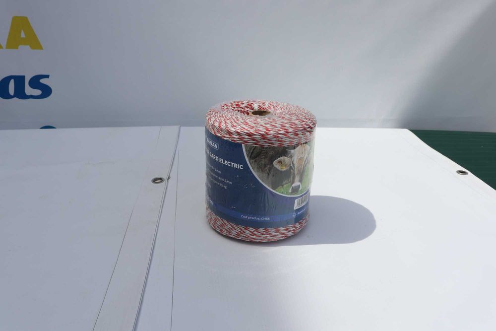 Fir gard electric rosu alb pentru vaci capre cai livrare oriunde