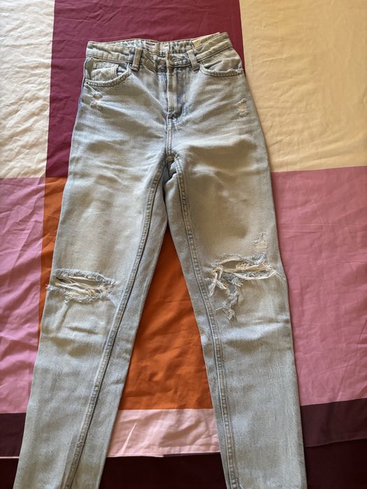 Дънки Bershka – Mom jeans