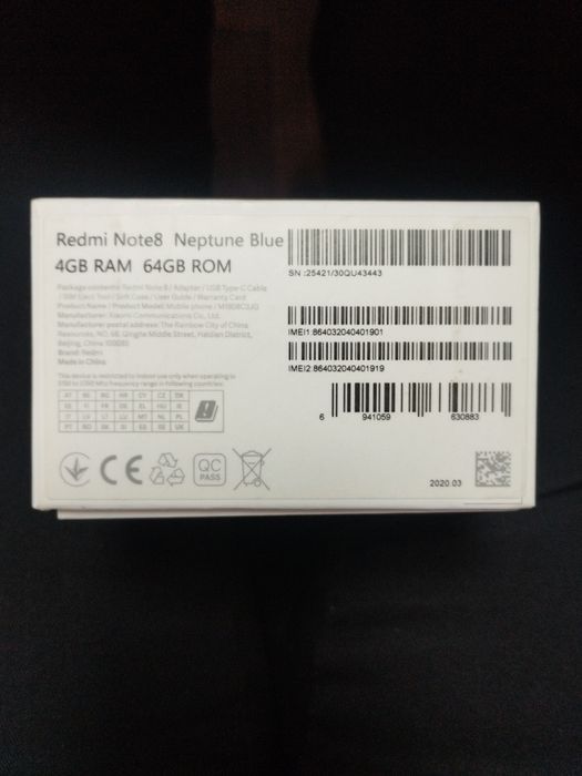 Redmi Note8 в идеальном состоянии