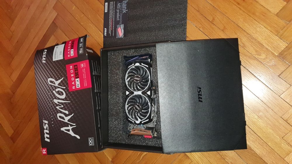 Placa video RX 580 8GB MSI Armor