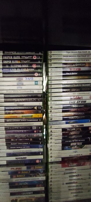 Lot jocuri Xbox360 unele compatibile Xbox One, poze in ordine alfabeti