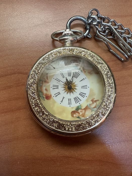 Ceas de buzunar mecanic ca nou