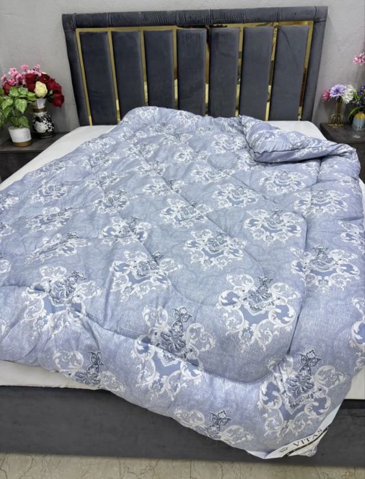 Одеяло стёганое, сатин, мягкое и тёплое
