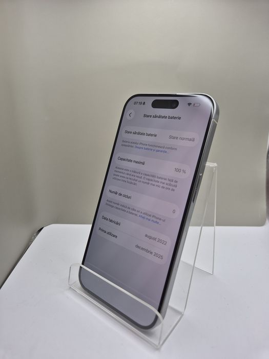 iPhone 15 Pro 256Gb eSim 100% Baterie