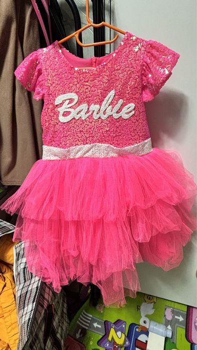 Платье Барби на 4-5 лет