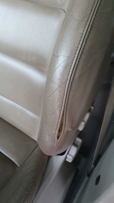 interior/scaune piele crem Skoda Octavia 2