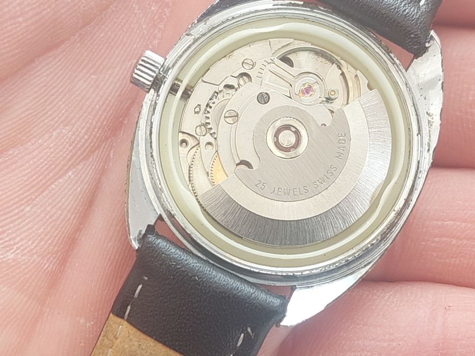 Ceas Britscar automatic cu mecanism Eta 2783, colectie vintage