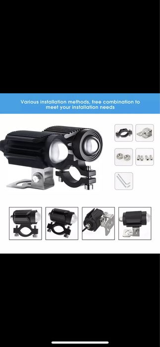 Proiectoare LED metal moto auto ATV suv tractor etc