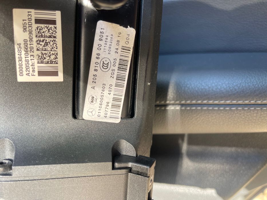 Mercedes-Benz C W205 Capac mascare portbagaj