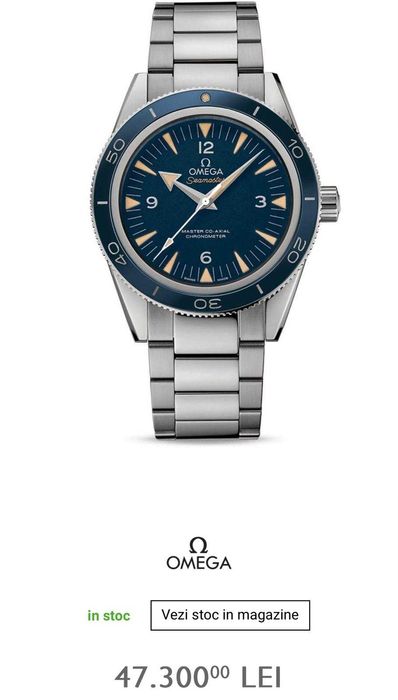 CEAS OMEGA SEAMASTER 300 - Master CoAxial - Cal 8400 - 41mm - Heritage