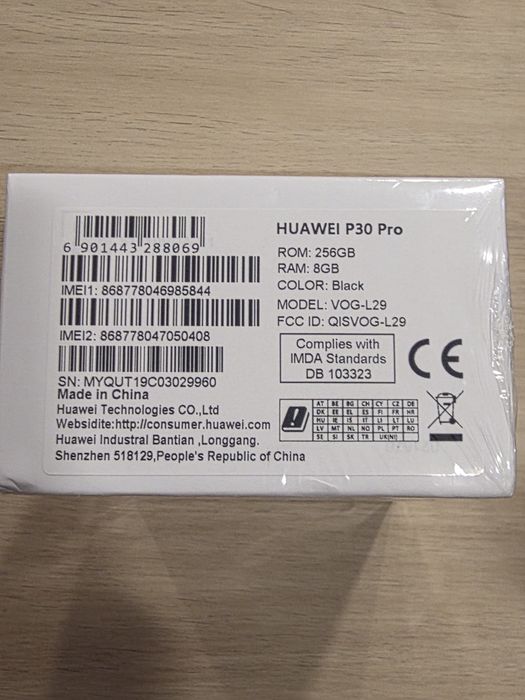 Raritate! Huawei P30 Pro VOG-L29 256GB *GB RAM Negru SIGILAT!!!