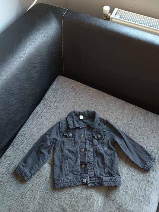 Дънково черно яке 18-24 месеца