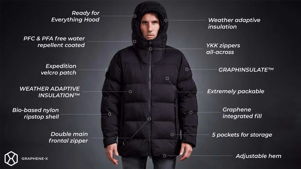 Graphene-X AeroGraph Puffer Jacket