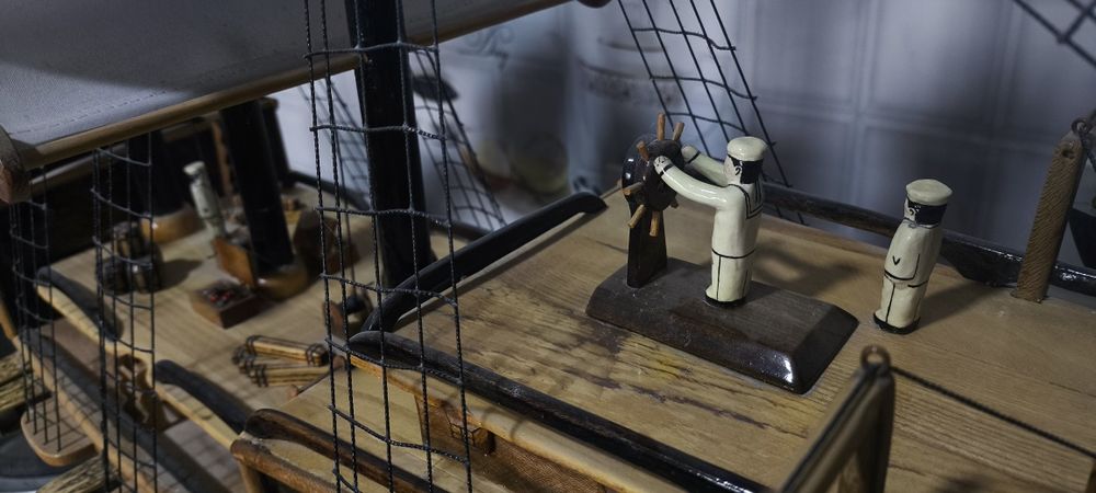 Корабль интерьерный, подарок, декор. Kema uyga, sovģa, dekoratsiya.