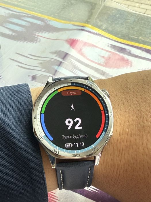 Samsung s23fe вместе с Huawei Watch gt5