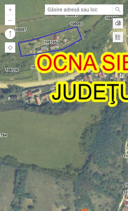 Teren in Ocna Sibiului 19€mp