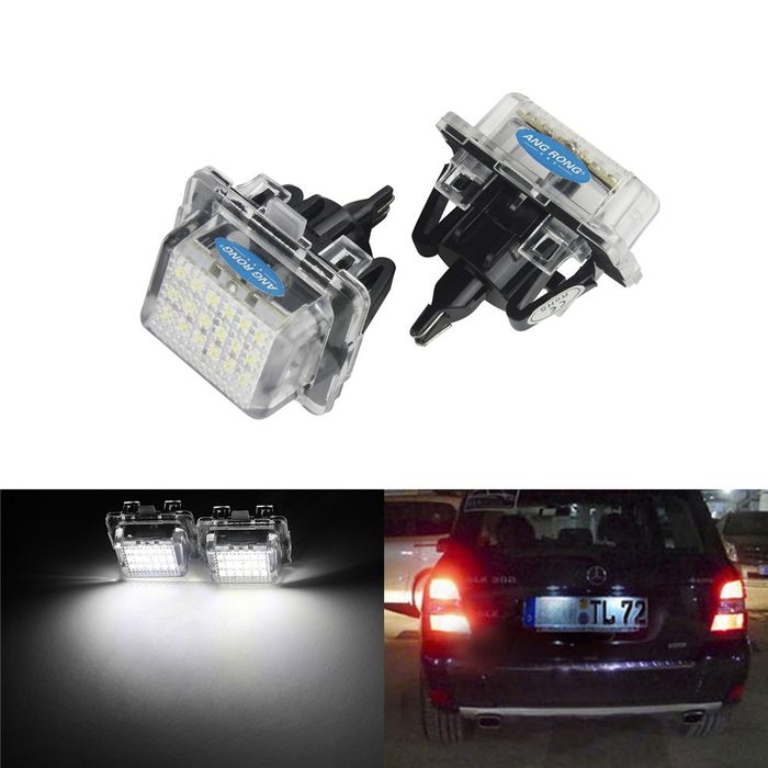 LED Плафони за номера за Mercedes-Benz W204, W221, W222, W212, S212,