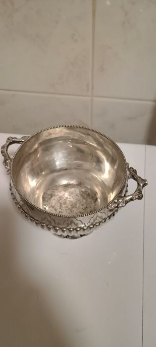 Шампаниера фруктиера сребърен съд