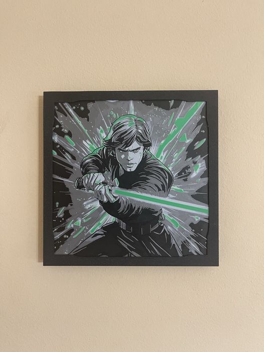 Релефна картина Luke Skywalker