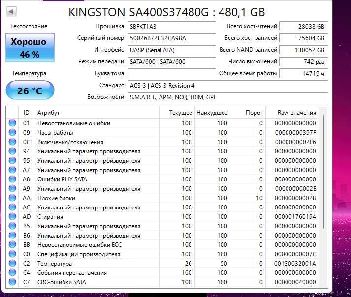 kingston sa400 500gb