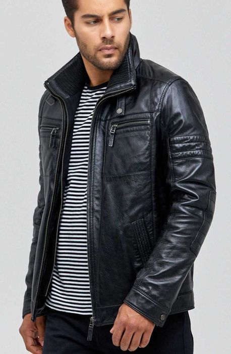 Мъжко кожено яке от естествена кожа - размер L