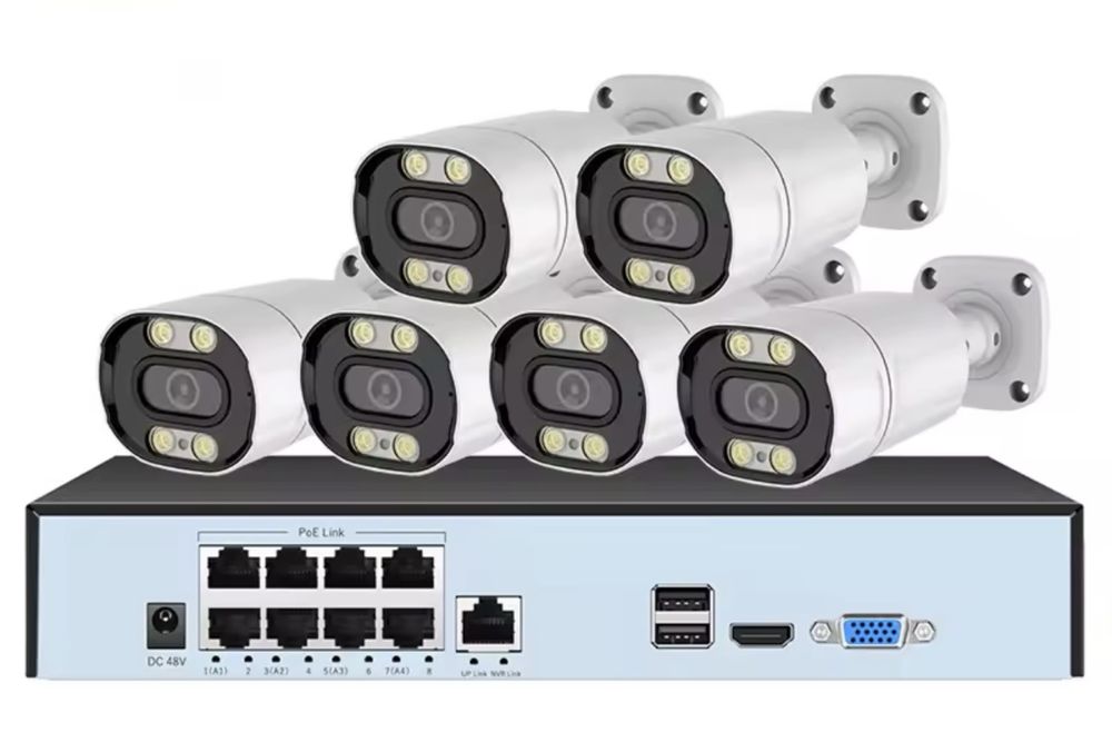 Vindem si Montam Camere Supraveghere Video KIT Complet 4/8/12 CAMERE .Garantie 3 ani !!