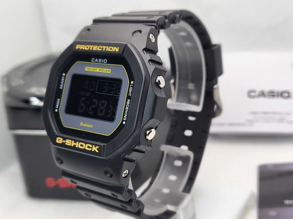 Ceas Casio g shock Classic gw b5600 Cution Yellow THE Origin white, Nou, Garantie 2 ani