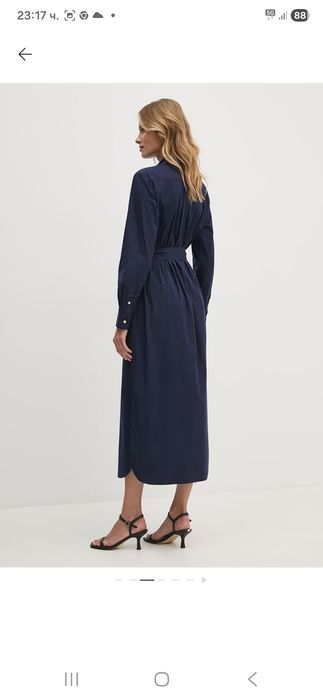 Памучна рокля Polo Ralph Lauren