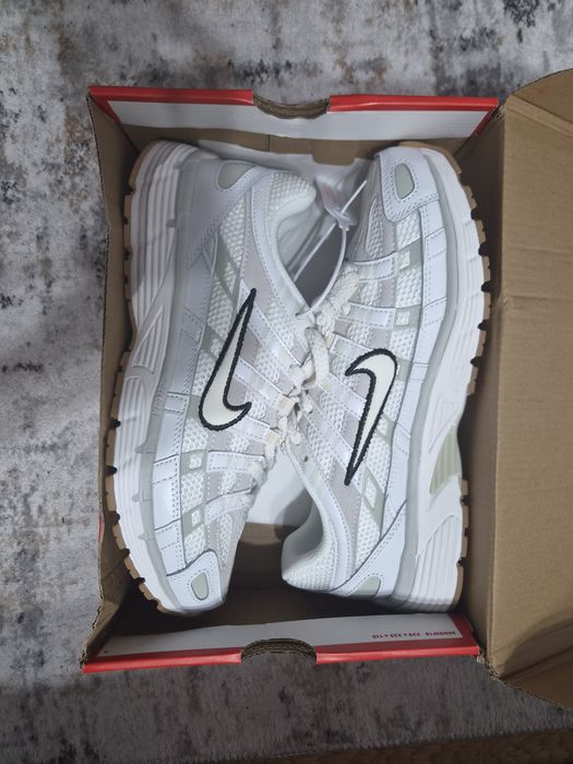 Nike P-6000  White/Metallic
