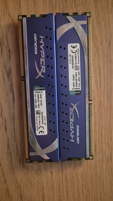 Kit Ram 2x4GB 1600MHz DDR3 HyperX