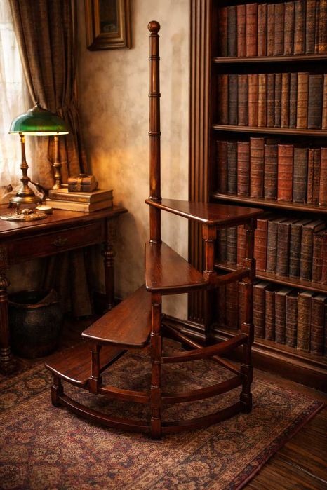 Стълба за библиотека