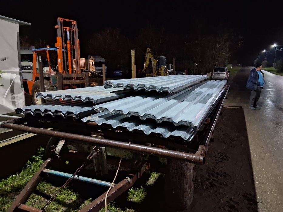 Vând tablă cutată h35 la 6,20metri calitate a2