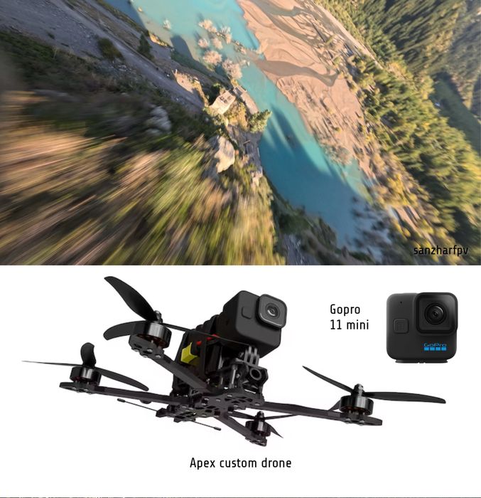 Съемка на fpv дроны Алматы