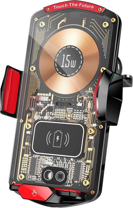 Стойка за телефон с безжично бързо зареждане Digital One SP01032 FJ26