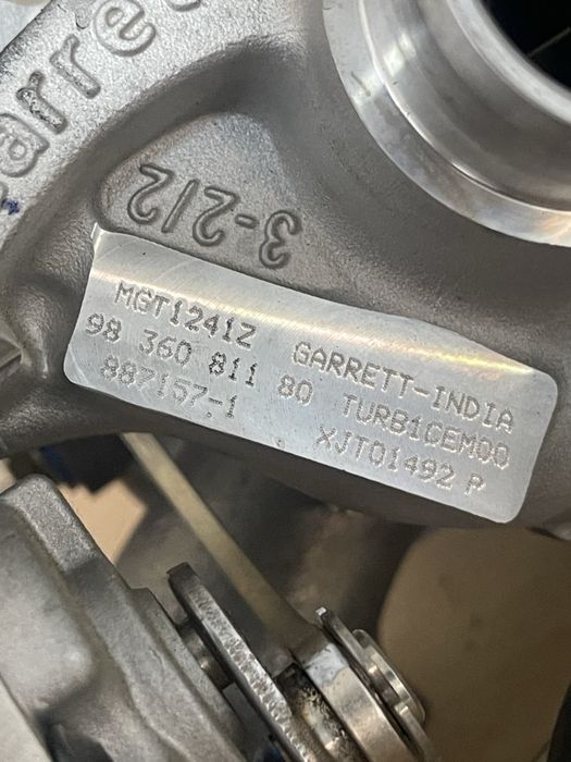 Turbina Citroen C3 C4 C5 Aircross 1.2 thp 2022 9836081180 Citroen Ds3