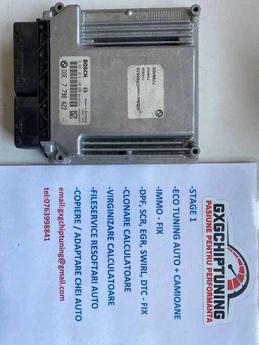 Calculator motor BMW E60 2.5 Diesel - DDE 7798422 / 0281012190