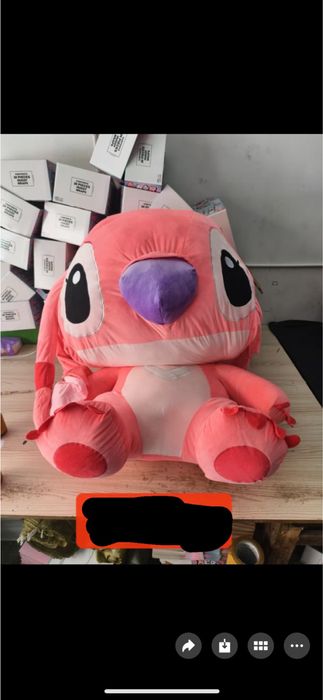 Плюшена играчки за PinkDate. Стич, Мече. 110 см