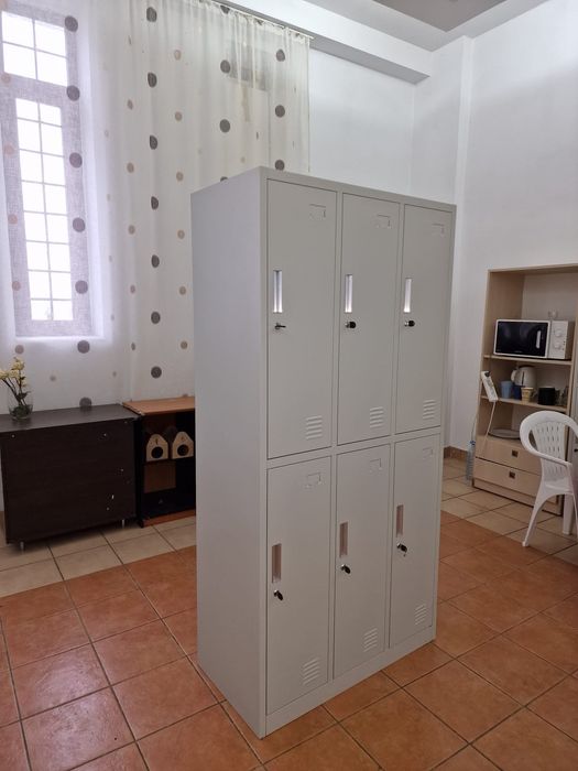 Vestiar metalic 6 usi