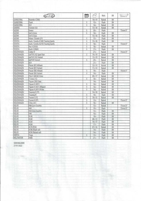Греди за автомобил с просвет и без MENABO Tiger XL Silver 1315мм